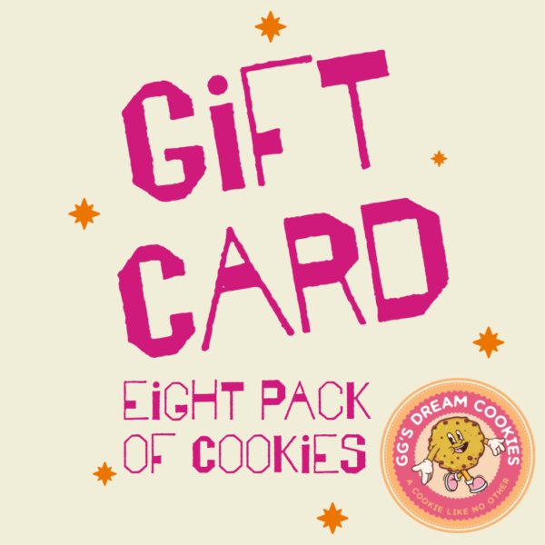 PNG image of GG's 8 pack of cookies digital gift card