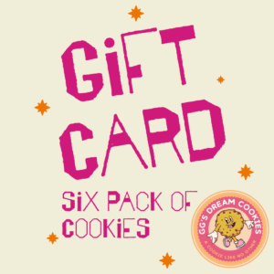 PNG image of GG's 6 pack of cookies digital gift card